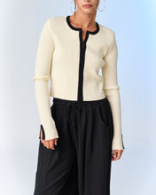 Load image into Gallery viewer, Aria Rib-Knit Top White