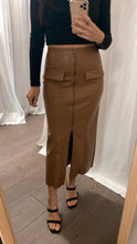 Load image into Gallery viewer, Two Way Street Skirt Camel
