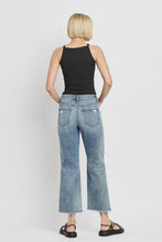 Load image into Gallery viewer, Punctual High Rise Slim Wide Jeans