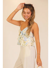 Load image into Gallery viewer, Airy Palm Crop Top