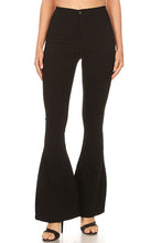 Load image into Gallery viewer, Joleen Bell Bottom Pants Black