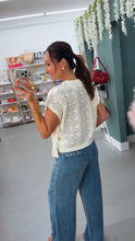 Load image into Gallery viewer, Elegant Crochet Knit Top