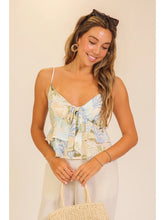 Load image into Gallery viewer, Airy Palm Crop Top