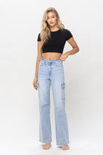 Load image into Gallery viewer, Alyssa Super High Rise Cargo Jeans