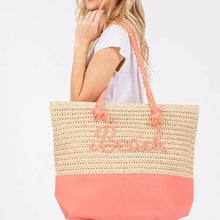 Load image into Gallery viewer, Rope Beach Tote