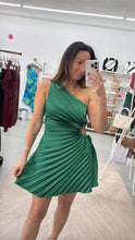 Load image into Gallery viewer, Pleated Dreams Mini Dress