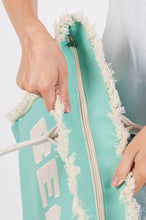 Load image into Gallery viewer, Summer Beach Fringe Tote Bag