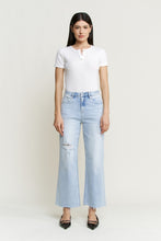Load image into Gallery viewer, Cloudy Day Super High Wide Leg Jeans