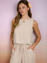 Load image into Gallery viewer, Natural Charm Crop Top