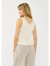 Load image into Gallery viewer, Lacey Action Button Down Top