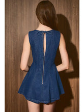 Load image into Gallery viewer, Blue Jean Baby Romper