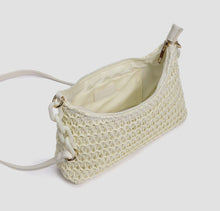 Load image into Gallery viewer, Seaside Mesh Straw Shoulder Bag