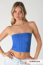 Load image into Gallery viewer, Vertical Textured Tube Top