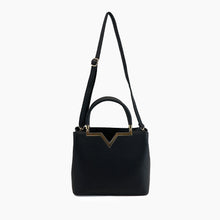 Load image into Gallery viewer, Veronica Fall Satchel Purse Black