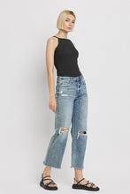 Load image into Gallery viewer, Punctual High Rise Slim Wide Jeans