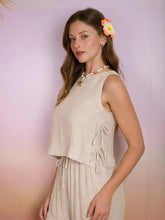 Load image into Gallery viewer, Natural Charm Crop Top