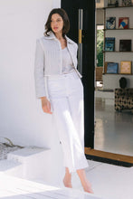 Load image into Gallery viewer, Olivia Crop Wide Leg Jean White