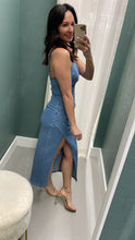 Load image into Gallery viewer, Feel The Denim Midi Dress
