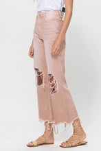 Load image into Gallery viewer, 90's Vintage Crop Flare Blush