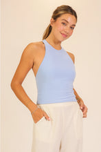 Load image into Gallery viewer, Chain Back Halter Top