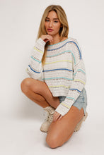 Load image into Gallery viewer, Cloudy Love Sweater Top White
