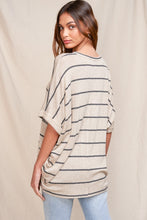 Load image into Gallery viewer, Stripe Dolman Top
