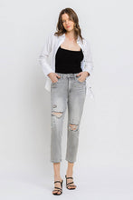 Load image into Gallery viewer, Surviving Super High Rise Mom Jeans