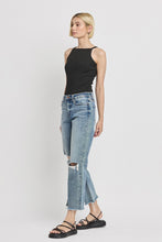 Load image into Gallery viewer, Punctual High Rise Slim Wide Jeans