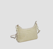 Load image into Gallery viewer, Seaside Mesh Straw Shoulder Bag