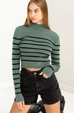 Load image into Gallery viewer, Classy Babe Ribbed Crop Top