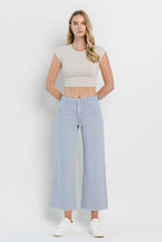 Load image into Gallery viewer, Olivia Crop Wide Leg Jean Gray