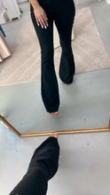 Load image into Gallery viewer, Joleen Bell Bottom Pants Black