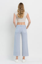 Load image into Gallery viewer, Olivia Crop Wide Leg Jean Gray
