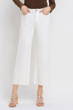 Load image into Gallery viewer, Olivia Crop Wide Leg Jean White