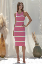 Load image into Gallery viewer, Forever &amp; Ever Midi Dress Pink
