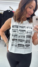 Load image into Gallery viewer, Retro Muscle Tank Off White