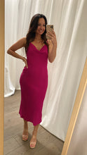 Load image into Gallery viewer, Your Everything Midi Dress Magenta