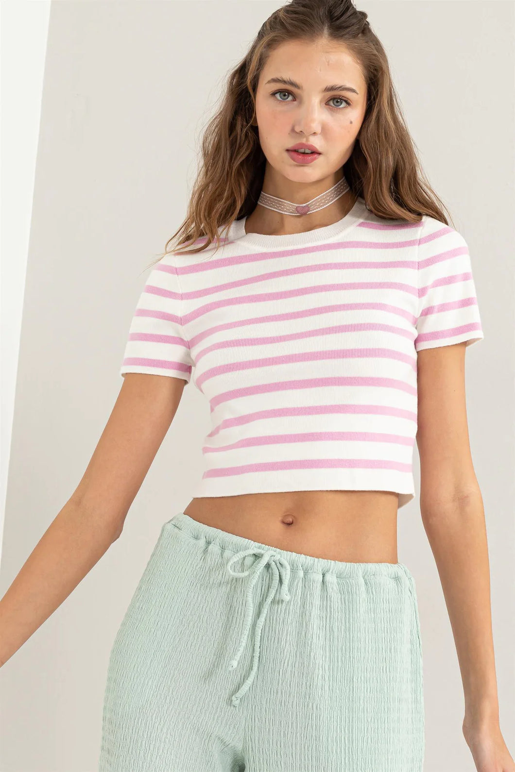 Be Mine Sweater Top Pink