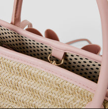 Load image into Gallery viewer, Veronica Polka Straw Tote