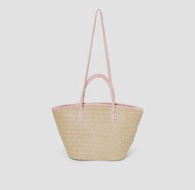 Load image into Gallery viewer, Veronica Polka Straw Tote
