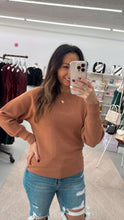 Load image into Gallery viewer, Flying Into Winter Sweater Top