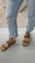 Load image into Gallery viewer, Dome Sandals Cognac
