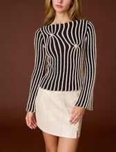 Load image into Gallery viewer, Emma Striped Knit Top