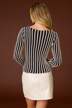 Load image into Gallery viewer, Emma Striped Knit Top