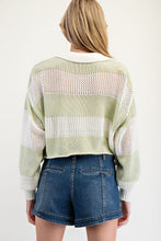 Load image into Gallery viewer, Pistachio Dreams Sweater Top