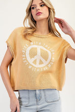 Load image into Gallery viewer, Feel The Peace Sweater Top