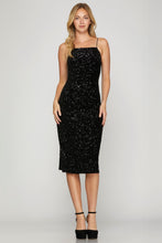 Load image into Gallery viewer, Night Party Midi Dress