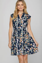Load image into Gallery viewer, Spring In Bloom Mini Dress