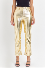 Load image into Gallery viewer, Golden Ticket High Rise Straight Pants