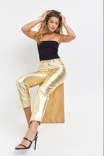 Load image into Gallery viewer, Golden Ticket High Rise Straight Pants